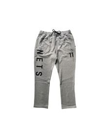 OUTERSTUFF - Spodnie dresowe Brooklyn Nets Kyrie Irving Master Class. Kolor: szary, wielokolorowy, czarny. Materiał: dresówka. Sport: bieganie, koszykówka #1