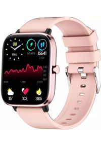 Smartwatch Giewont GW230-1 Różowy (GW230-1). Rodzaj zegarka: smartwatch. Kolor: różowy #1