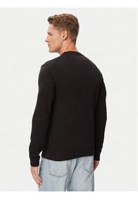 Tommy Jeans Sweter Essential DM0DM22853 Czarny Slim Fit. Kolor: czarny. Materiał: bawełna #2