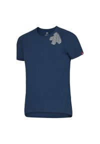 OCUN - Koszulka Ocun Bamboo Blossom. Kolor: niebieski. Materiał: włókno. Sport: wspinaczka #1