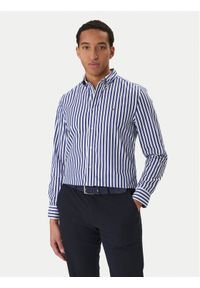 TOMMY HILFIGER - Tommy Hilfiger Koszula MW0MW42440 Niebieski Regular Fit. Kolor: niebieski. Materiał: bawełna #1
