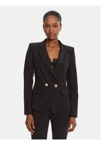 Rinascimento Marynarka CFC0126221003 Czarny Slim Fit. Kolor: czarny. Materiał: syntetyk #1