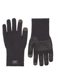 SEALSKINZ - Rękawiczki kolarskie Anmer, czarne. Kolor: czarny. Sport: kolarstwo