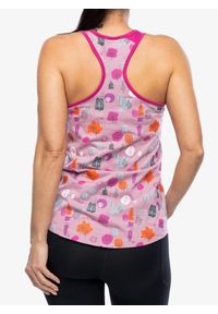LA SPORTIVA - Top wspinaczkowy damski La Sportiva Botanic Tank. Kolor: różowy