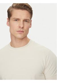 JOOP! Jeans T-Shirt 30044716 Beżowy Modern Fit. Kolor: beżowy. Materiał: bawełna #4