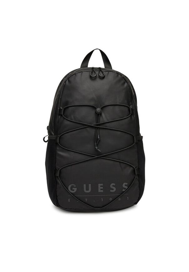 Guess Plecak HMSOWU P5330 Czarny. Kolor: czarny. Materiał: materiał