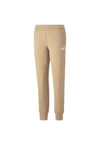 Puma Spodnie Ess 58684189. Kolor: beżowy