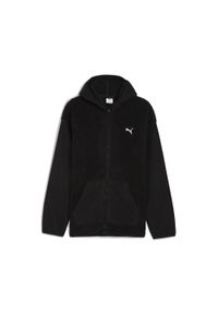 Puma - Męska rozpinana bluza z kapturem Essentials Elevated na zimę o luźnym kroju PUMA. Typ kołnierza: kaptur. Kolor: czarny. Sezon: zima. Sport: bieganie