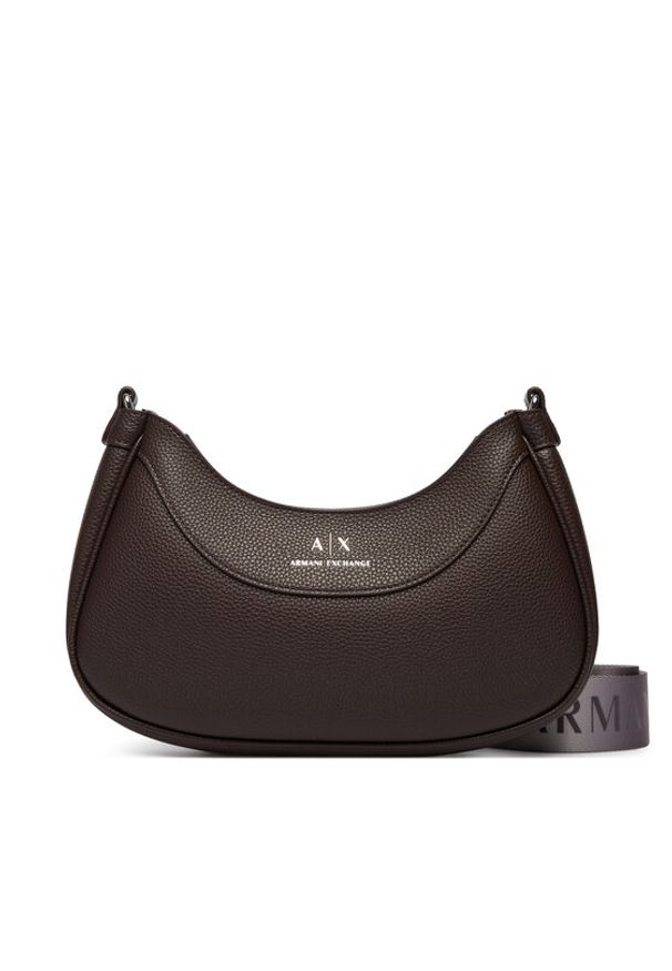 Armani Exchange Torebka 942883 CC783 U6018 Brązowy. Kolor: brązowy. Materiał: skórzane