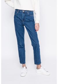 Wrangler - WRANGLER RETRO SLIM DAMSKIE SPODNIE JEANSOWE JEANS RETRO DARK W239FH12H. Styl: retro