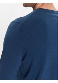 Sisley Sweter 10F2S1C78 Niebieski Regular Fit. Kolor: niebieski. Materiał: bawełna #2