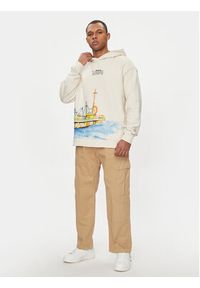 Puma Bluza Showtime 624735 Écru Relaxed Fit. Materiał: bawełna