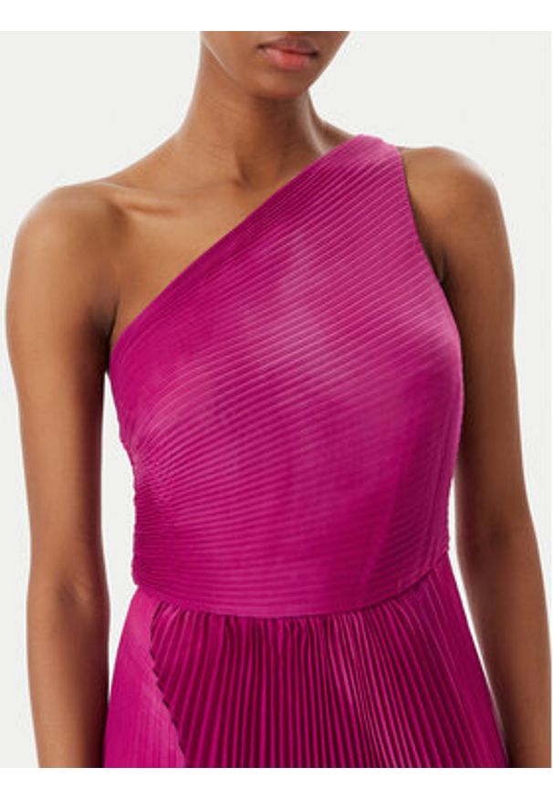 SIMONA CORSELLINI - Simona Corsellini Sukienka koktajlowa P26CEAB11301 Żółty Slim Fit. Kolor: żółty. Materiał: syntetyk. Styl: wizytowy