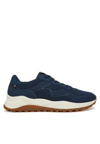 Rieker Sneakersy U1302-14 Granatowy. Kolor: niebieski. Materiał: materiał