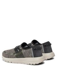 Hey dude - Hey Dude Półbuty Sirocco Dual Knit 40184-030 Szary. Kolor: szary. Materiał: materiał