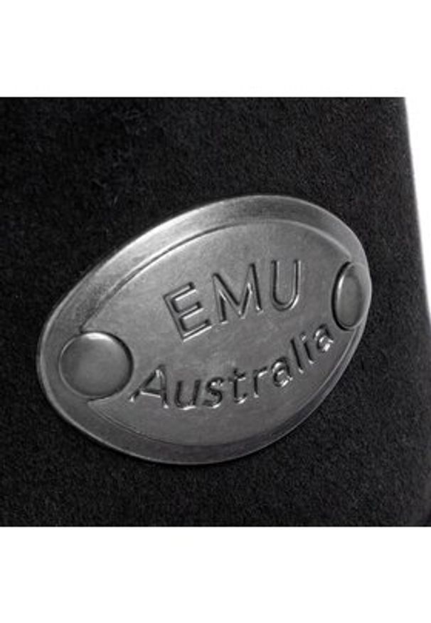 EMU Australia Śniegowce Platinum Stinger Slim Lo WP20002 Czarny. Kolor: czarny. Materiał: skóra, zamsz