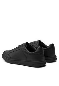 Calvin Klein Sneakersy Low Top Lace Up Lth Perf Mono HM0HM01428 Czarny. Kolor: czarny. Materiał: skóra