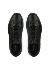 Geox Sneakersy U Spherica Ec2 U45BXD 000LM C9999 Czarny. Kolor: czarny. Materiał: skóra