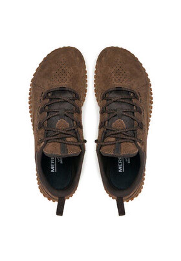 Merrell Trekkingi J007103 Brązowy. Kolor: brązowy. Materiał: skóra, nubuk. Sport: turystyka piesza