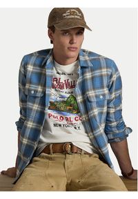 Polo Ralph Lauren T-Shirt 710P04979001 Biały Classic Fit. Typ kołnierza: polo. Kolor: biały. Materiał: bawełna #4