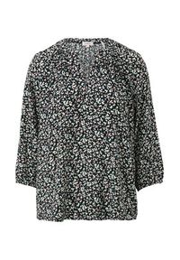 s.Oliver Bluzka 2129724 Czarny Relaxed Fit. Kolor: czarny. Materiał: wiskoza #2