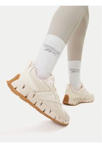 Reebok Sneakersy CEO-ZIG VECTOR AR30153WCQ Beżowy. Kolor: beżowy. Materiał: materiał #1