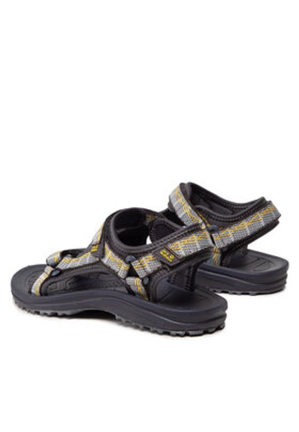Jack Wolfskin Sandały Wave Breaker M 4052011 Szary. Kolor: szary. Materiał: materiał