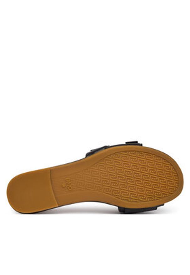 Liu Jo Klapki Sandy 12 SA6157 P0102 Czarny. Kolor: czarny. Materiał: skóra