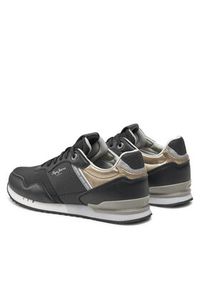 Pepe Jeans Sneakersy PLS40024 Czarny. Kolor: czarny. Materiał: materiał #3