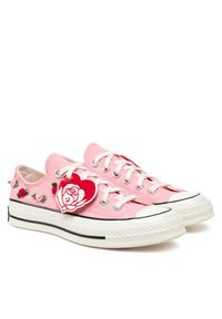 Converse Trampki Chuck 70 Roses A13649C Różowy. Kolor: różowy. Materiał: materiał