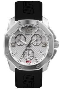 Timex - Zegarek Męski TIMEX UFC Icon Chronograph TWG047400. Styl: sportowy
