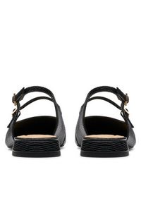 Clarks Sandały Sensa15 Shine 26181314 Czarny. Kolor: czarny. Materiał: skóra