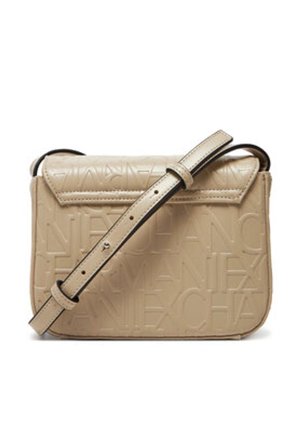 Armani Exchange Torebka 942648 CC793 U1092 Beżowy. Kolor: beżowy. Materiał: skórzane