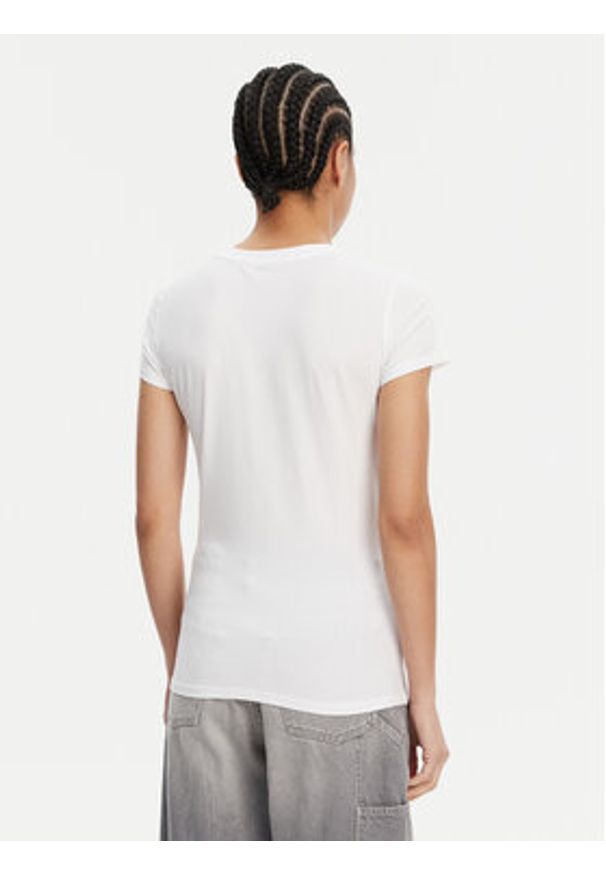 Armani Exchange T-Shirt XW000511 AF11929 U0002 Biały Slim Fit. Kolor: biały. Materiał: bawełna