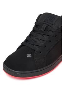 DC Shoes Sneakersy COURT GRAFFIK 300678-BHP Czarny. Kolor: czarny. Materiał: skóra, zamsz #2