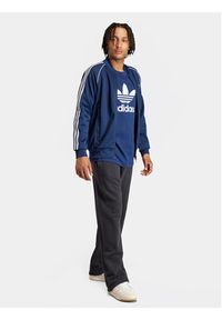 Adidas - adidas Bluza adicolor Classics SST IR9866 Niebieski Slim Fit. Kolor: niebieski. Materiał: bawełna #4