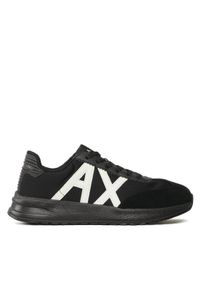 Armani Exchange Sneakersy XUX071 XV527 M217 Czarny. Kolor: czarny. Materiał: materiał