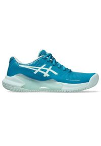 Buty do tenisa damskie Asics Gel-challenger 14. Zapięcie: sznurówki. Kolor: niebieski. Materiał: materiał, tkanina, syntetyk. Szerokość cholewki: normalna. Sport: tenis