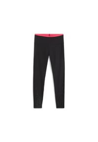 Damskie legginsy z wysoką talią 7/8 Puma Hypernatural 5257. Stan: podwyższony. Kolor: czarny. Sport: bieganie, fitness #1