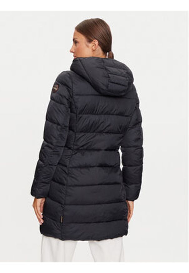 Napapijri Płaszcz zimowy Aerons Rise NP0A4HCQ Czarny Regular Fit. Kolor: czarny. Materiał: syntetyk. Sezon: zima