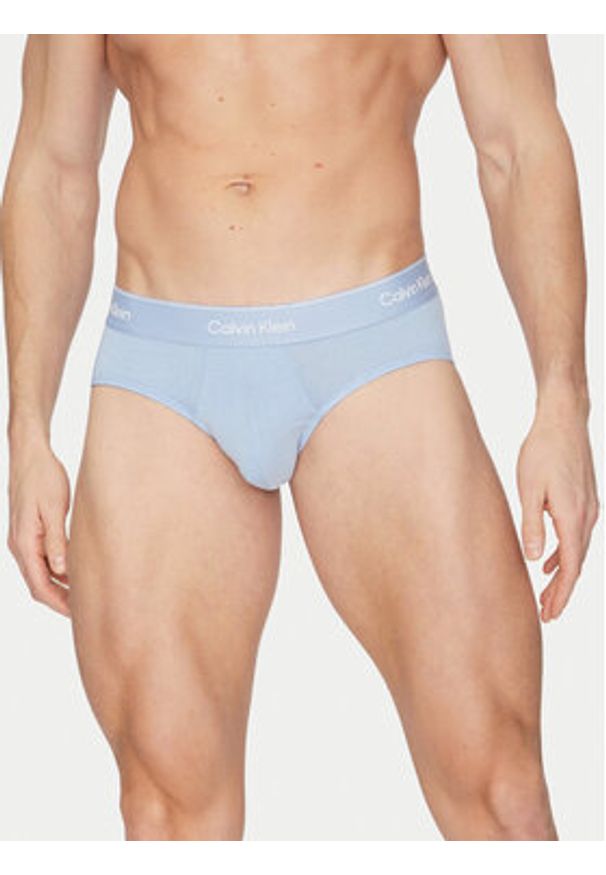 Calvin Klein Underwear Komplet slipów LV00NB4388 Kolorowy. Materiał: bawełna. Wzór: kolorowy