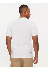 Save The Duck T-Shirt DT1194M BESY18 Biały Regular Fit. Kolor: biały. Materiał: bawełna #5