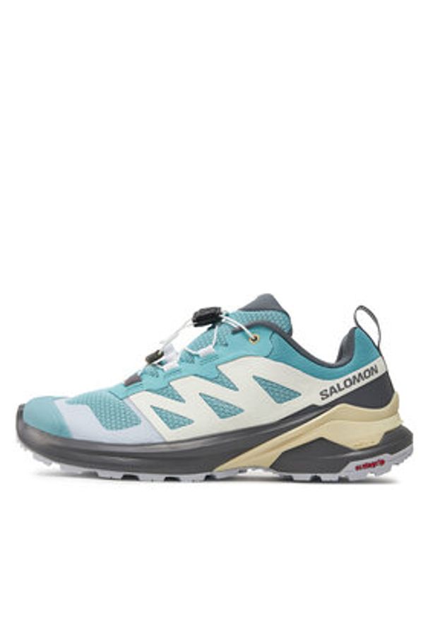salomon - Salomon Buty do biegania X-Adventure L47321600 Niebieski. Kolor: niebieski. Materiał: materiał