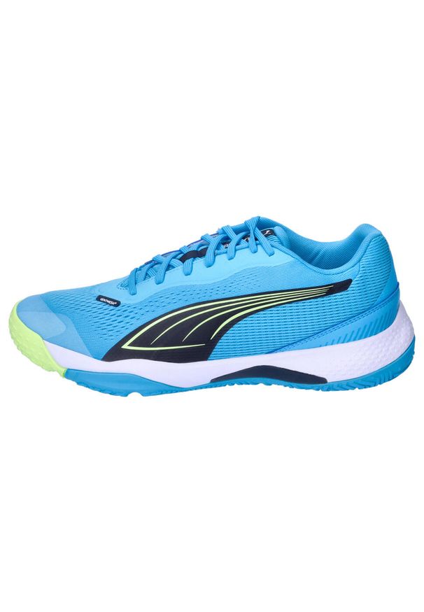 Puma - Buty do sportów halowych męskie PUMA Solarstrike III. Kolor: niebieski. Sport: piłka ręczna