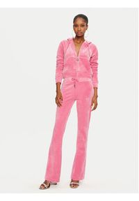 Juicy Couture Spodnie dresowe Regal Lisa JCBBJ224829 Różowy Flare Fit. Kolor: różowy. Materiał: syntetyk #4