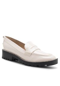 Nine West Mokasyny SHEERIN SJ1497-1 Écru. Kolor: kremowy. Materiał: skóra #8