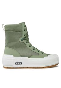 Fila Trampki Cityblock High Platform Wmn FFW0375.60045 Zielony. Kolor: zielony. Obcas: na platformie #1