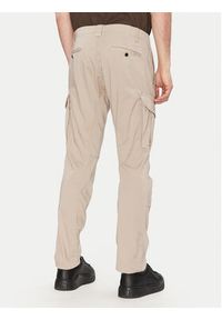 C.P. Company Spodnie materiałowe 18CMPA056A005694G Khaki Regular Fit. Kolor: brązowy. Materiał: bawełna
