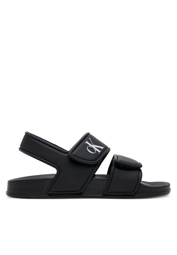 Sandały Calvin Klein Jeans. Kolor: czarny