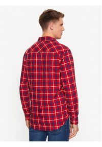 Tommy Jeans Koszula Small Check DM0DM16608 Czerwony Regular Fit. Kolor: czerwony. Materiał: bawełna #8